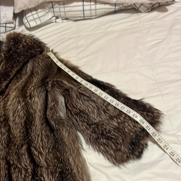 Gray and Black Teddy Jacket with Plush Texture and Full-Length Sleeves - Picture 6 of 15